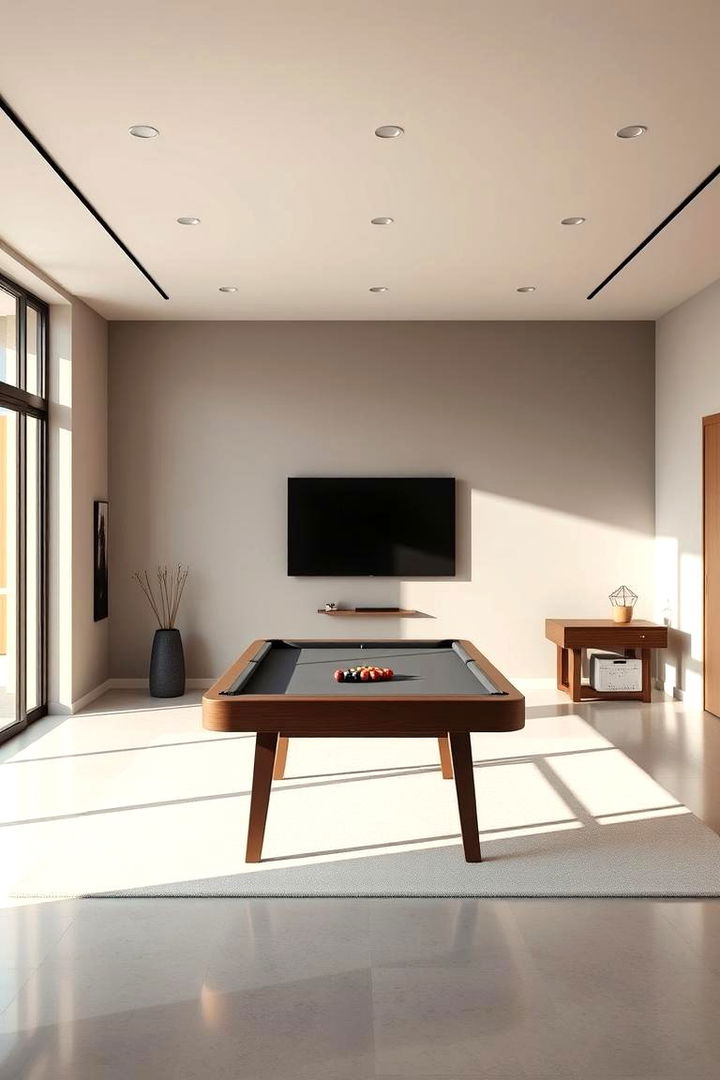 Modern Minimalist Schemes - 22 Game Room Paint Ideas