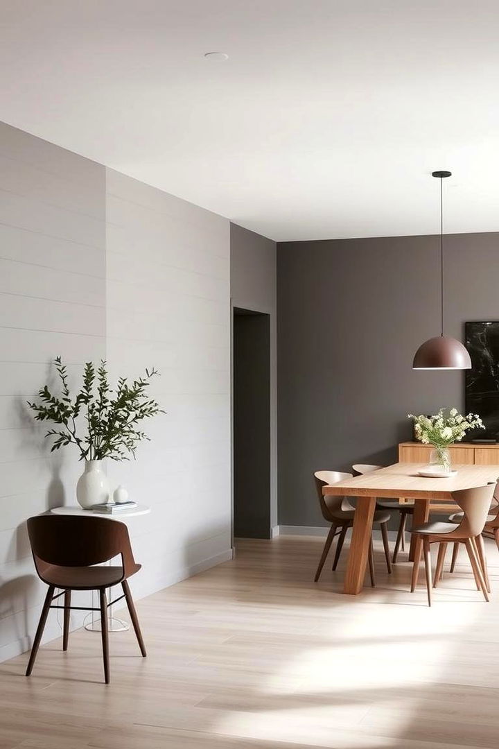 Modern Minimalist Shiplap - 22 Shiplap Dining Room Wall Ideas