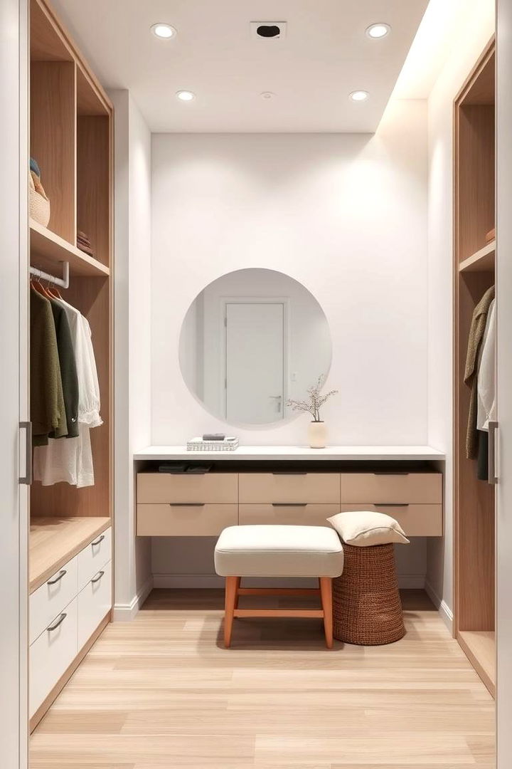 Modern Minimalist Style - 22 Small Dressing Room Ideas