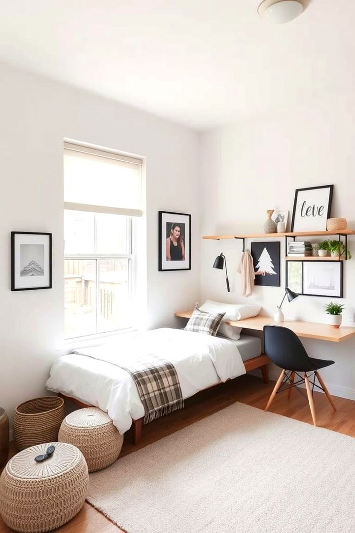 Modern Minimalist Touches - 22 Tween Bedroom Ideas