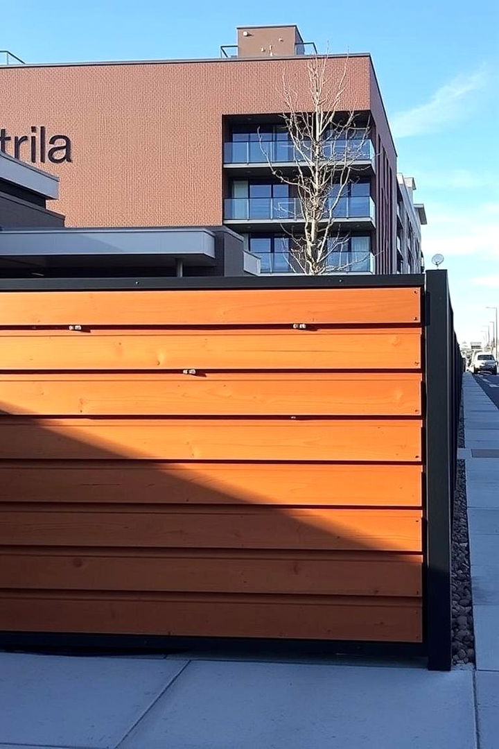 Modern Minimalist Vibe - 22 Board on Board Fence Ideas