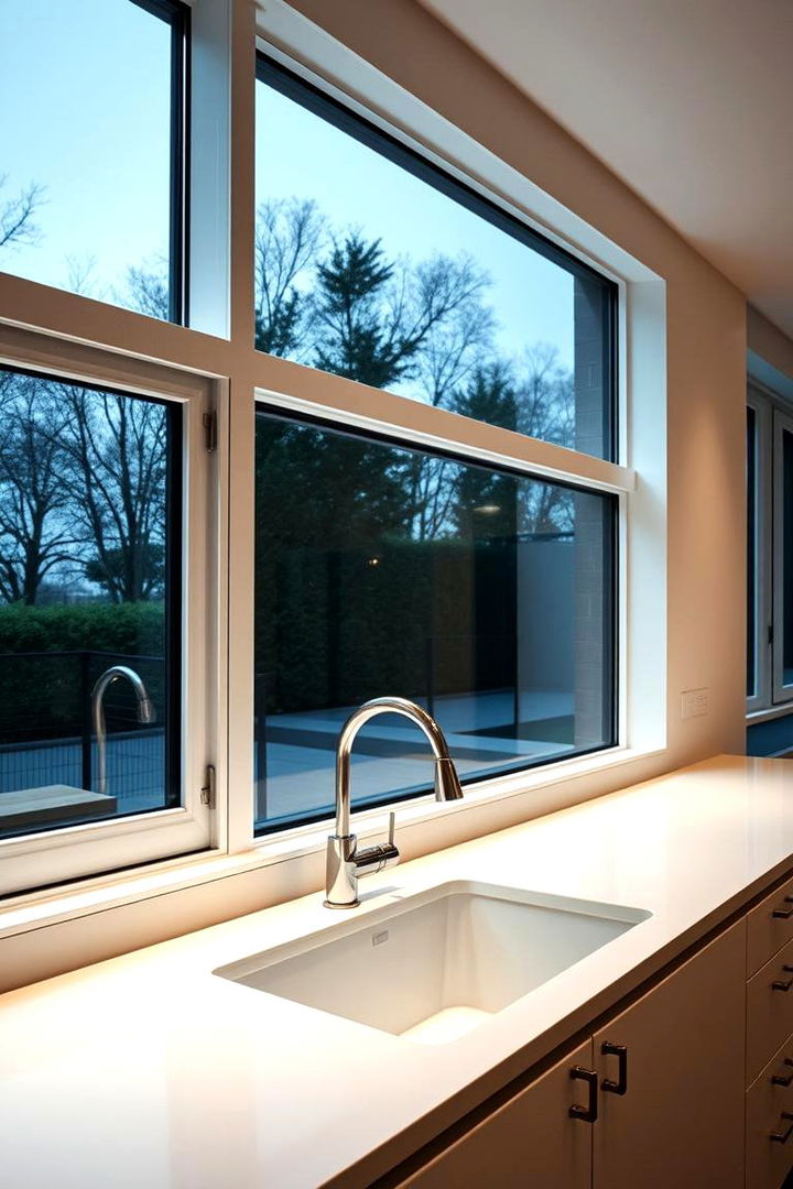 Modern Minimalist Window Ideas - 22 Kitchen Window Ideas Over Sink