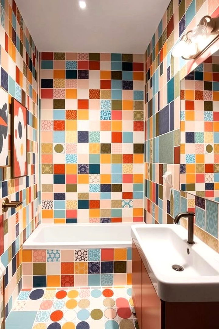 Modern Mix and Match - 22 Bathroom Tile Ideas