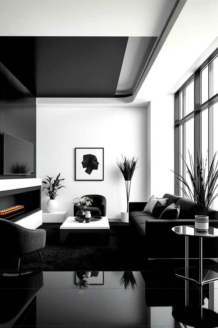 Modern Monochrome Style - 22 Floor and Wall Color Ideas
