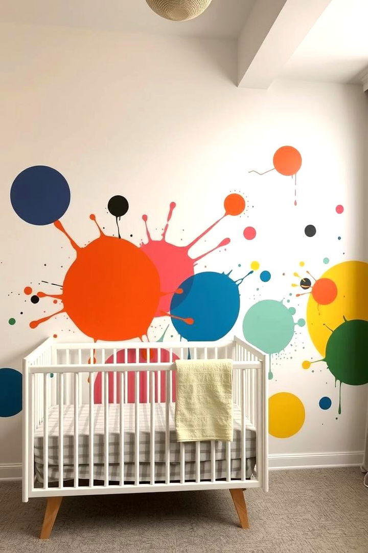 Modern Mural Medley - 22 Nursery Accent Wall Ideas
