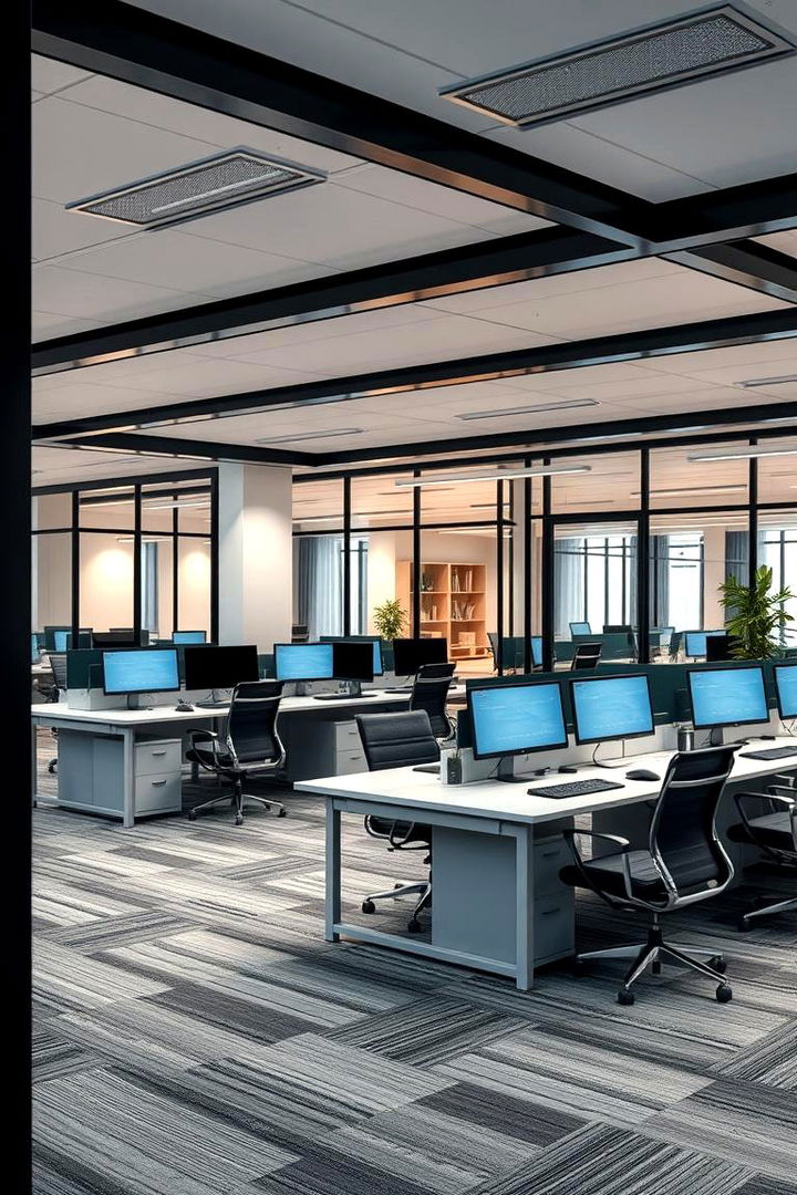 Modern Office Edge - 22 Black Trim Interiors