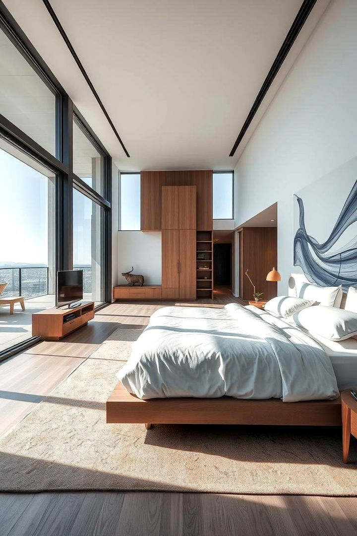 Modern Open Plan Elegance - 22 Bedroom Layout Ideas