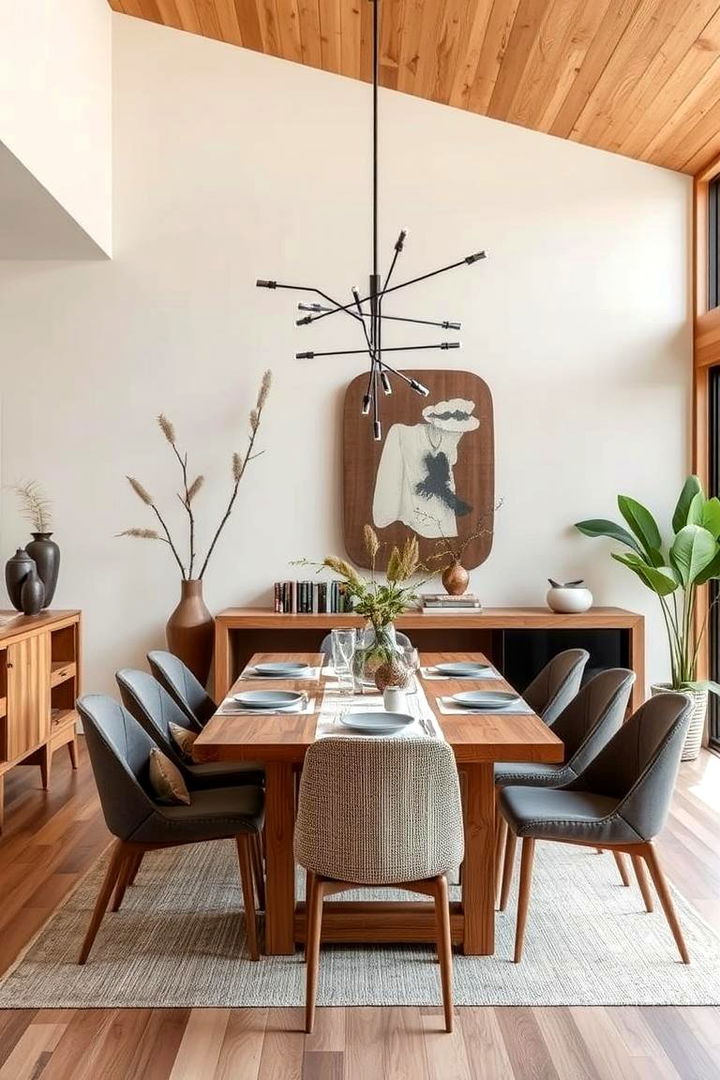 Modern Organic - 22 Neutral Dining Room Ideas