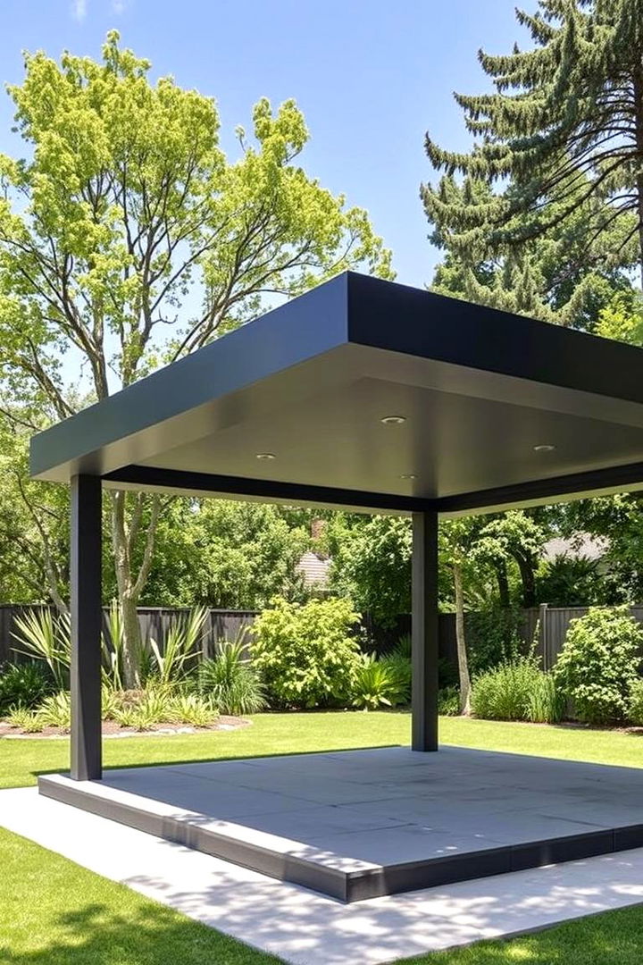 Modern Outdoor Structures - 22 Modern Backyard Ideas