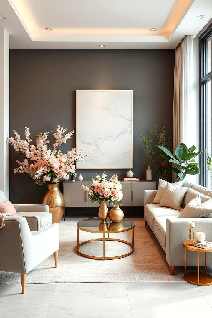 Modern Romantic Fusion Decor - 22 Glamorous Wedding Ideas
