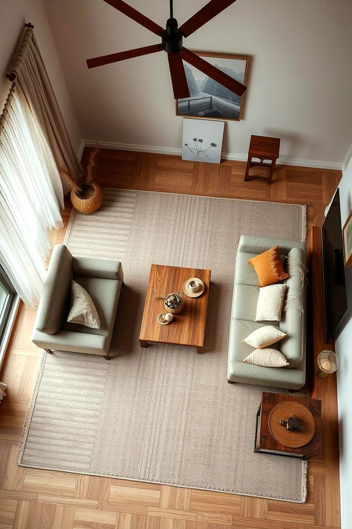 Modern Rustic Carpet Ideas - 22 Living Room Carpet Ideas