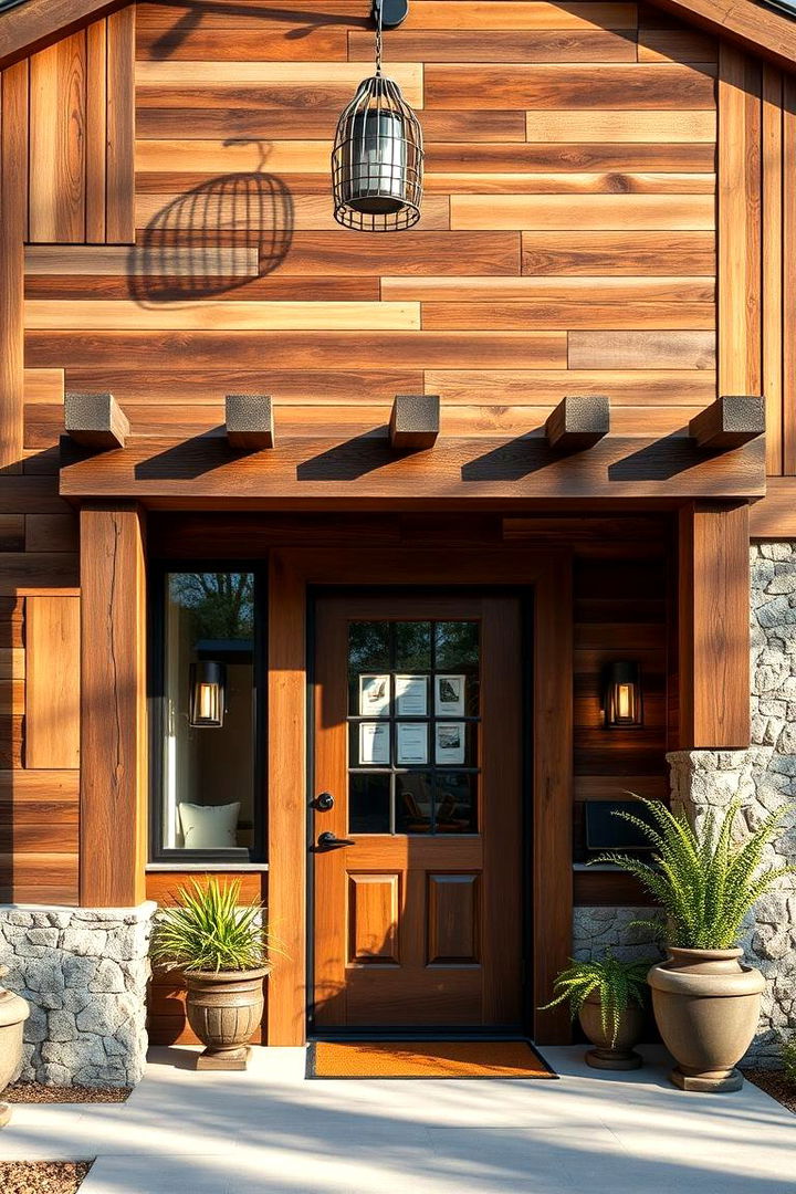 Modern Rustic Fusion Exteriors - 22 Scandinavian House Exterior Ideas