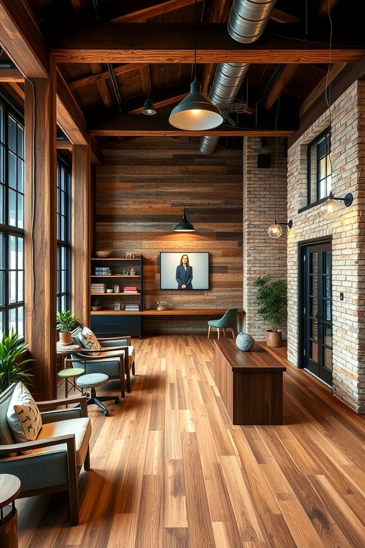 Modern Rustic Interiors - 22 Office Interior Design Ideas