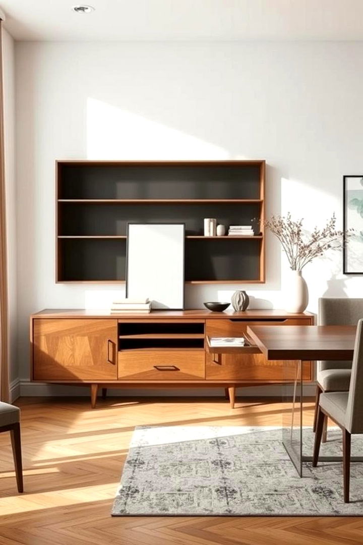 Modern Sideboard Organization - 22 Dining Room Storage Ideas