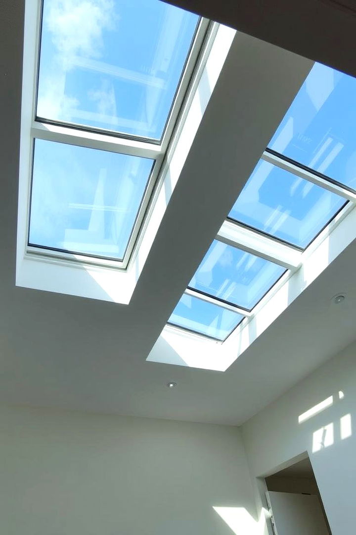 Modern Skylight Integration - 22 Basement Ceiling Ideas