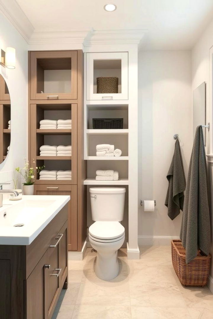 Modern Storage Solutions - 22 Jack and Jill Bathroom Ideas