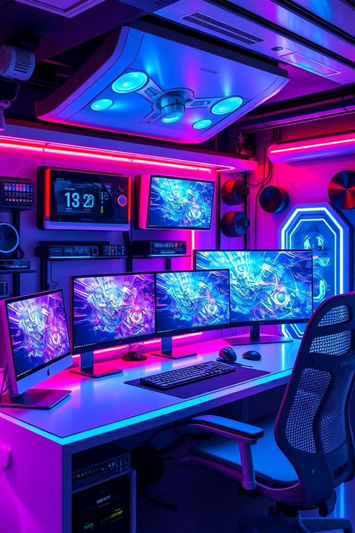 Modern Technology Hub - 22 Content Creator Room Ideas