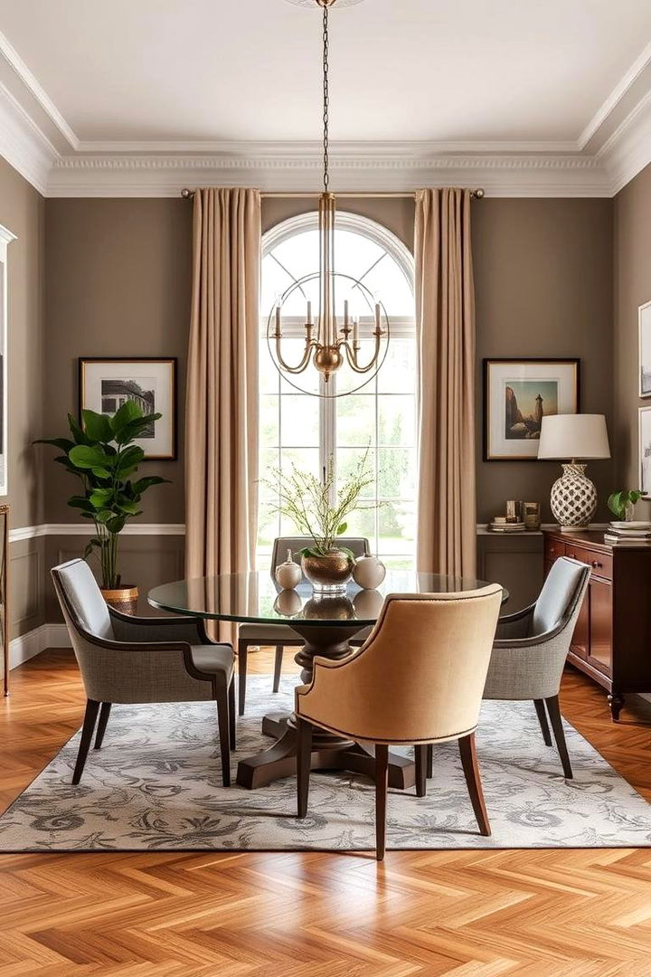 Modern Traditional Furniture Fusion - 22 Transitional Dining Room Ideas