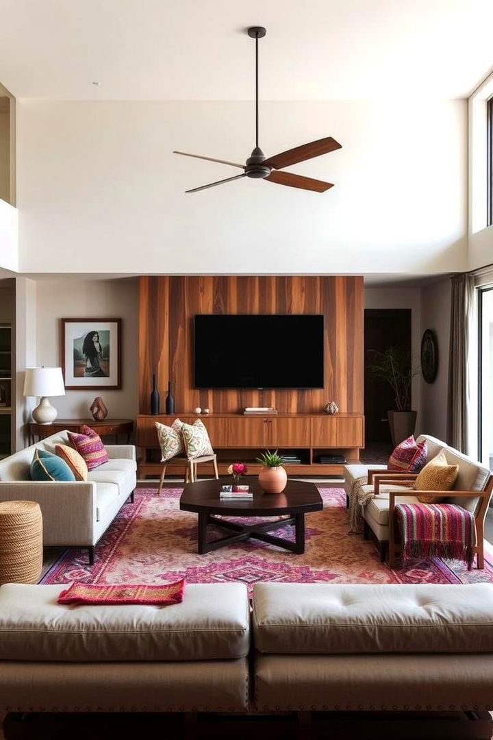 Modern Twist on Classic Southwestern - 22 Southwestern Living Room Ideas