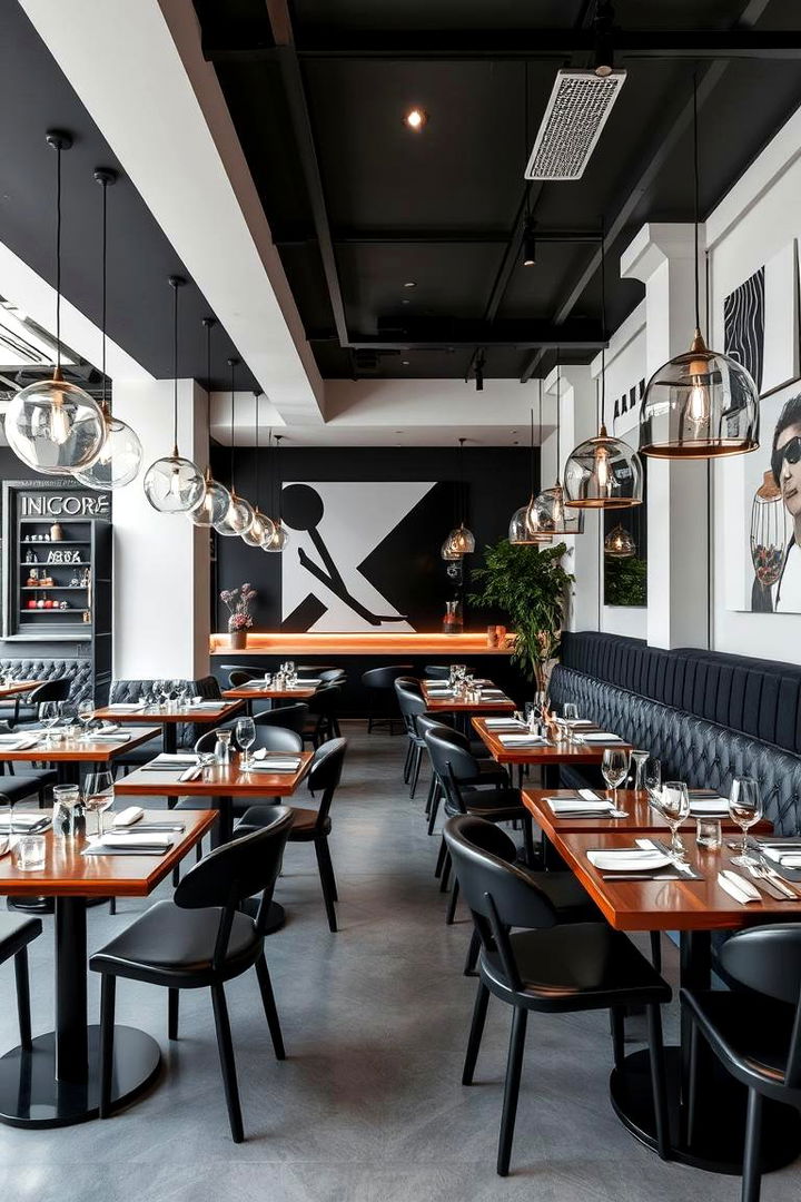 Modern Urban Parisian - 22 Parisian Dining Room Ideas