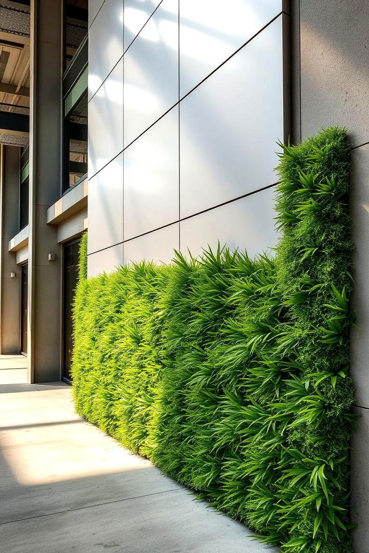 Modern Urban Vibe - 22 Artificial Grass Wall Design Ideas