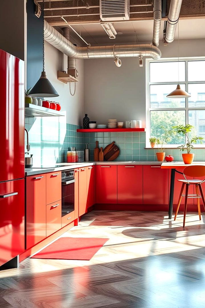 Modern Urban Vibes - 22 Linoleum Kitchen Flooring Ideas