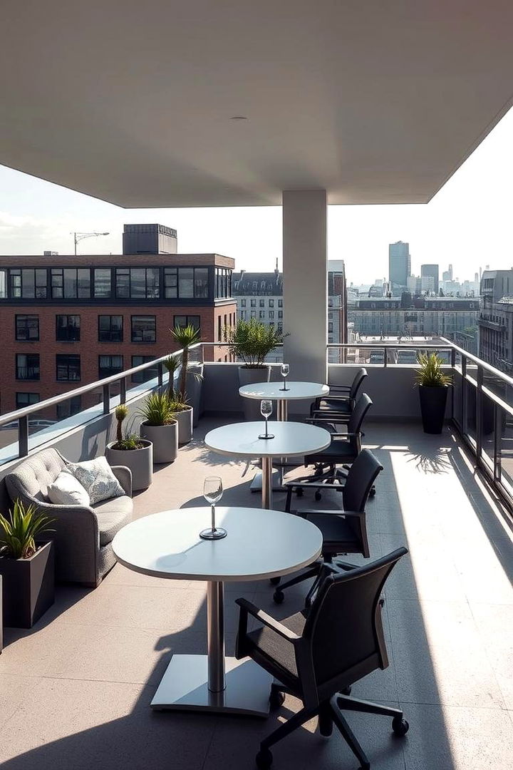 Modern Workspace Oasis - 22 Balcony Over Garage Ideas