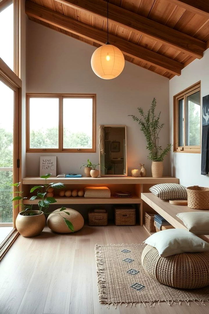 Modern Zen Haven - 22 She Shed Interior Ideas