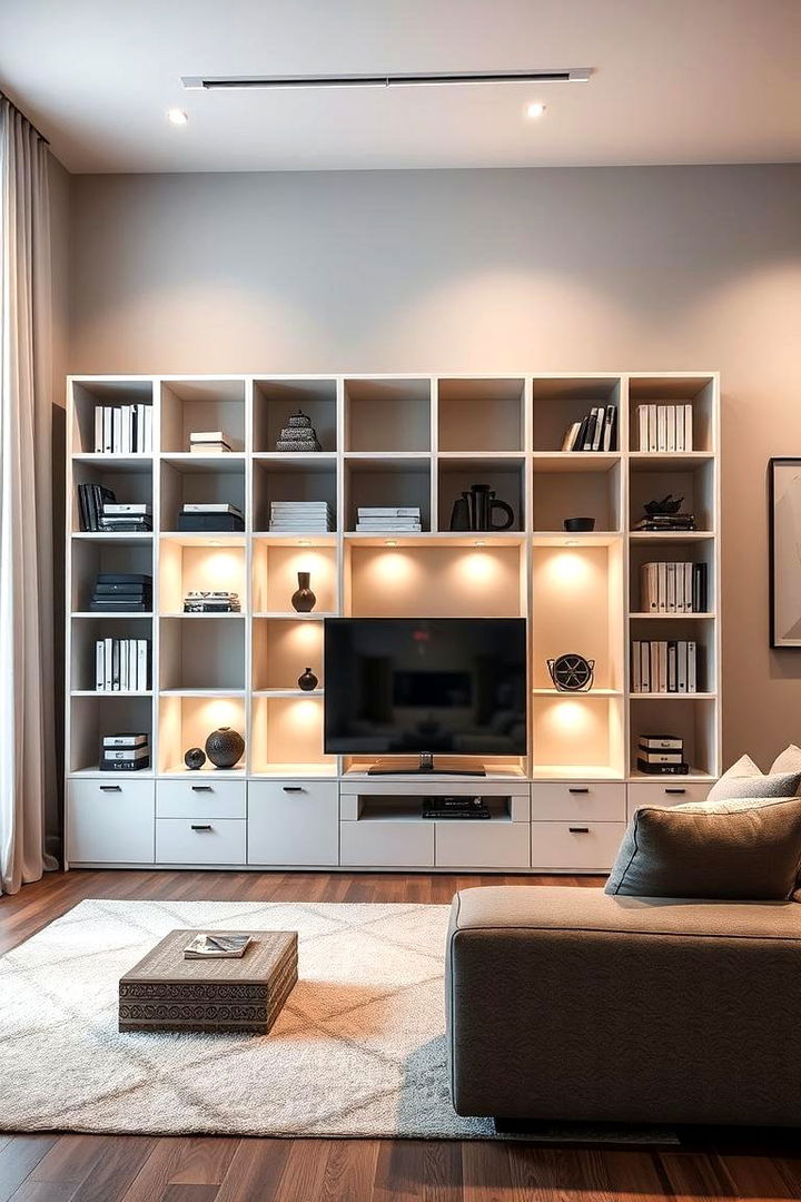 Modular Cube Storage Systems - 22 Living Room Storage Ideas