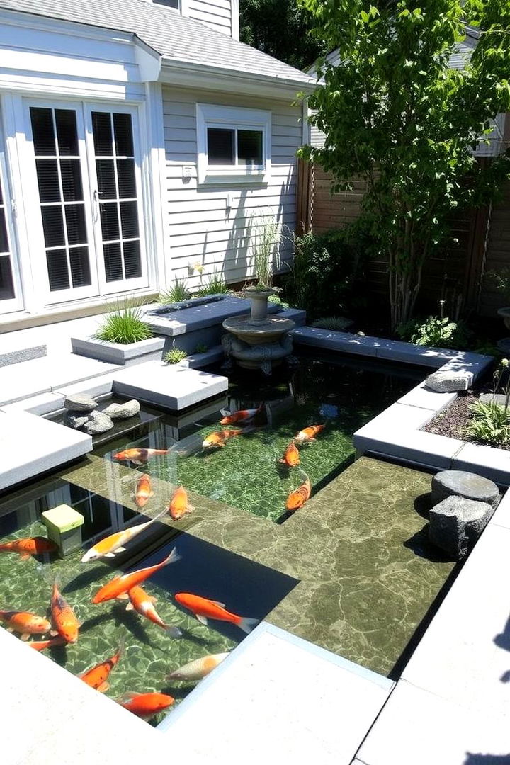 Modular Design Koi Pond - 22 Koi Pond Ideas