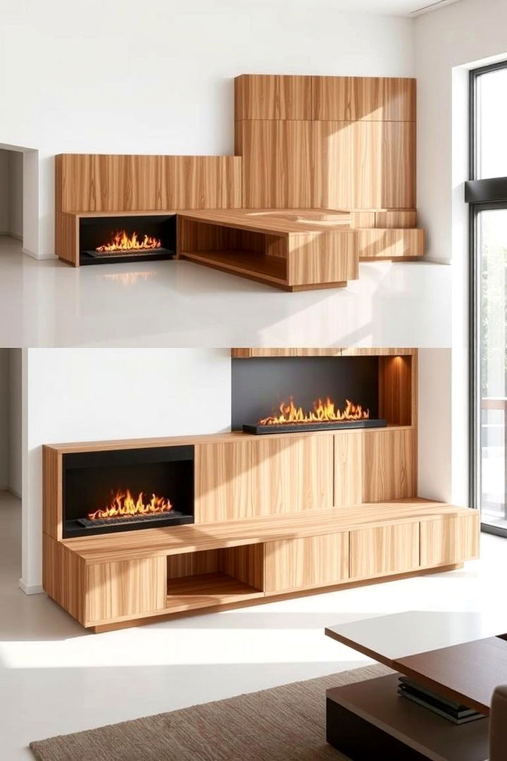 Modular Fireplace Bench Systems - 22 Fireplace Bench Ideas