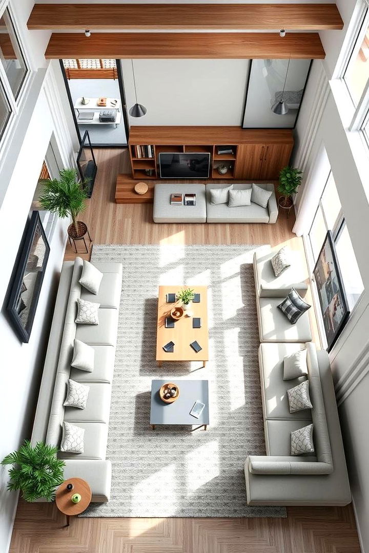 Modular Flexible Setup - 22 Living Room Layout Ideas