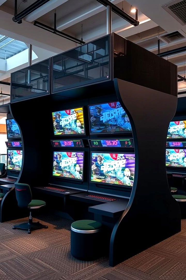 Modular Game Station Configuration - 22 Small Game Room Ideas