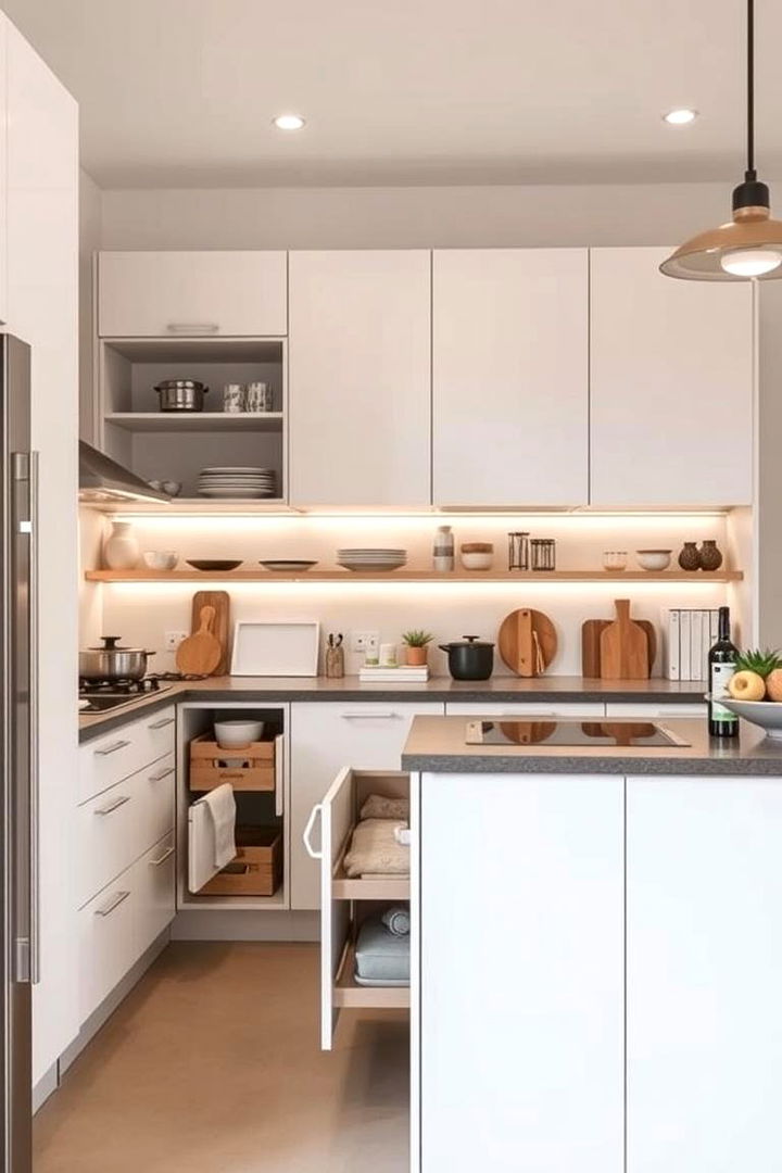 Modular Kitchen Layouts - 22 One Wall Kitchen Ideas