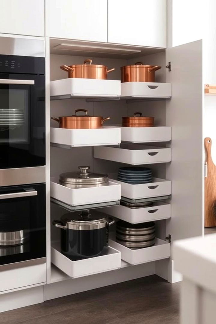 Modular Kitchen Storage Systems - 22 Pots and Pans Storage Ideas