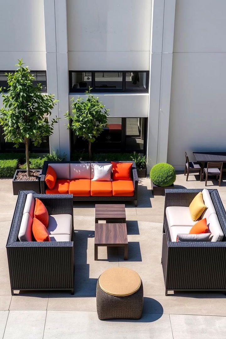 Modular Outdoor Seating - 22 Outdoor Living Room Ideas