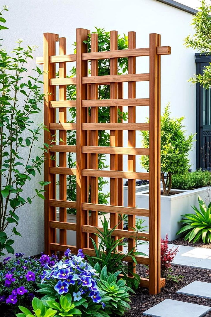 Modular Panel Trellis - 22 Cucumber Trellis Ideas