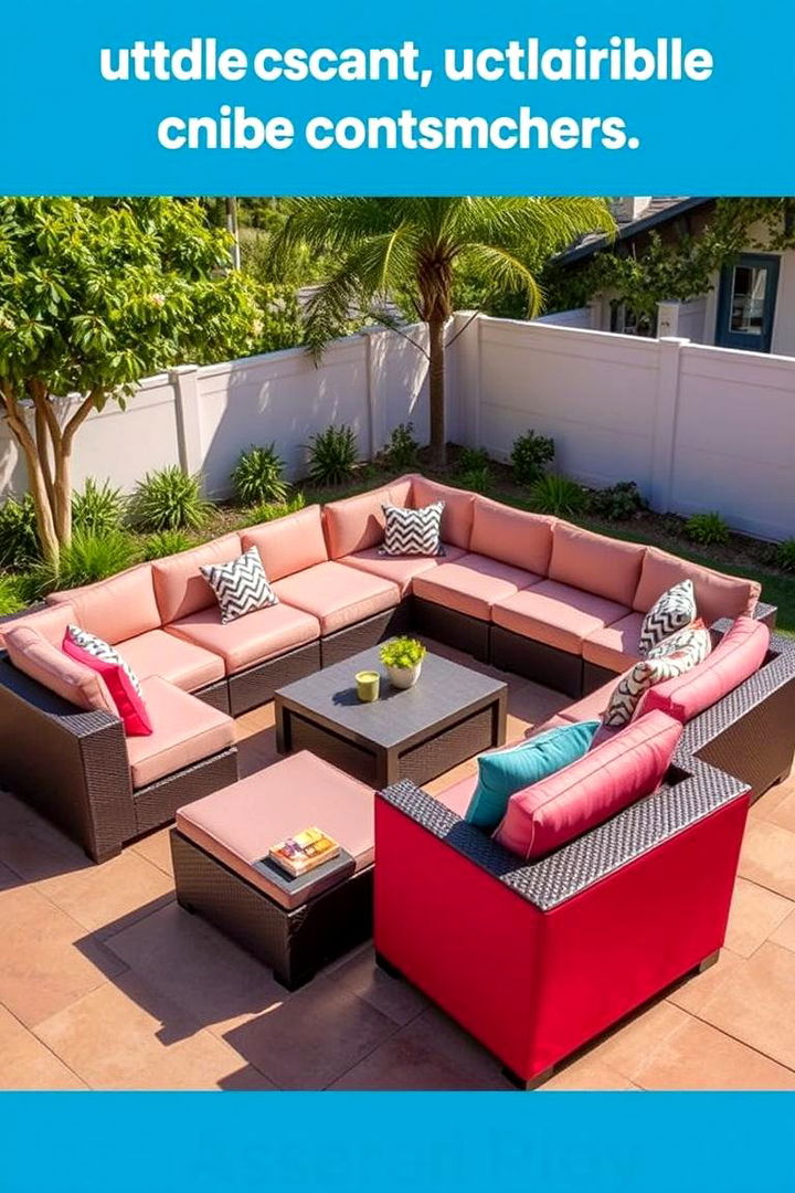 Modular Sectional Seating - 22 Outdoor Seating Ideas