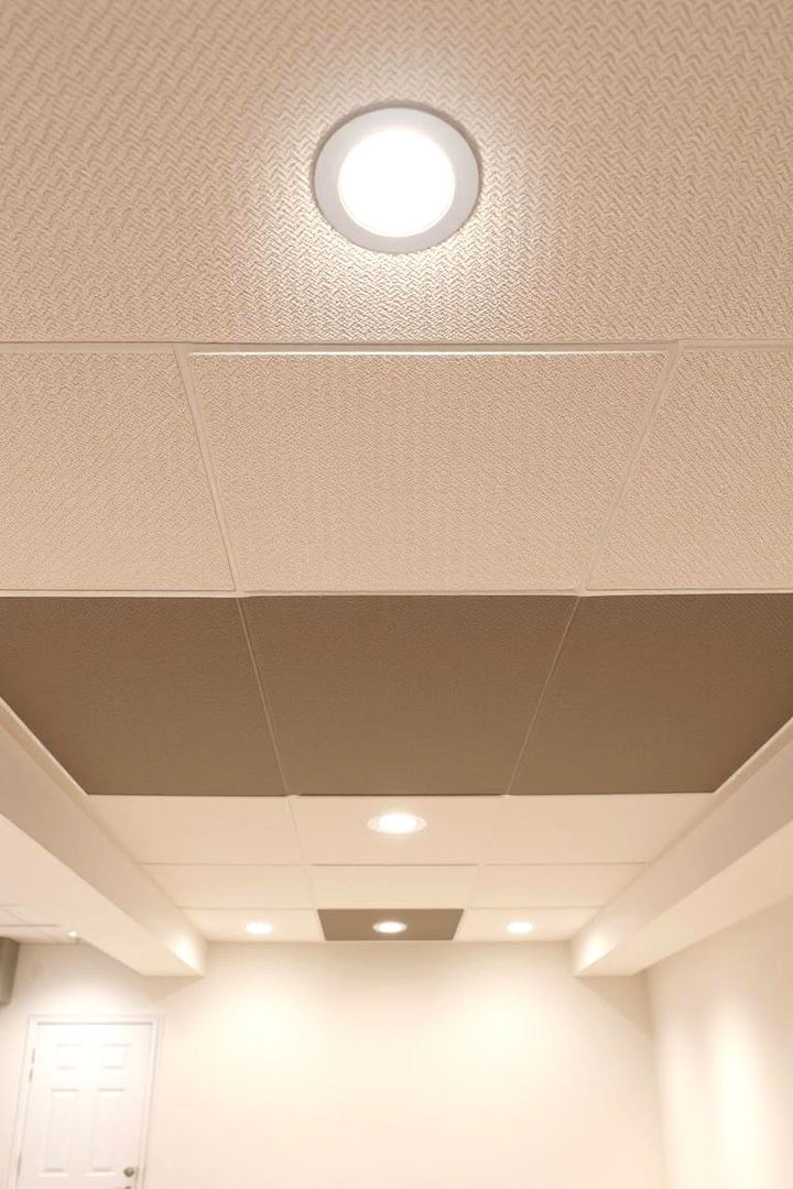 Moisture Resistant Materials for Lasting Durability - 22 Basement Drop Ceiling Ideas