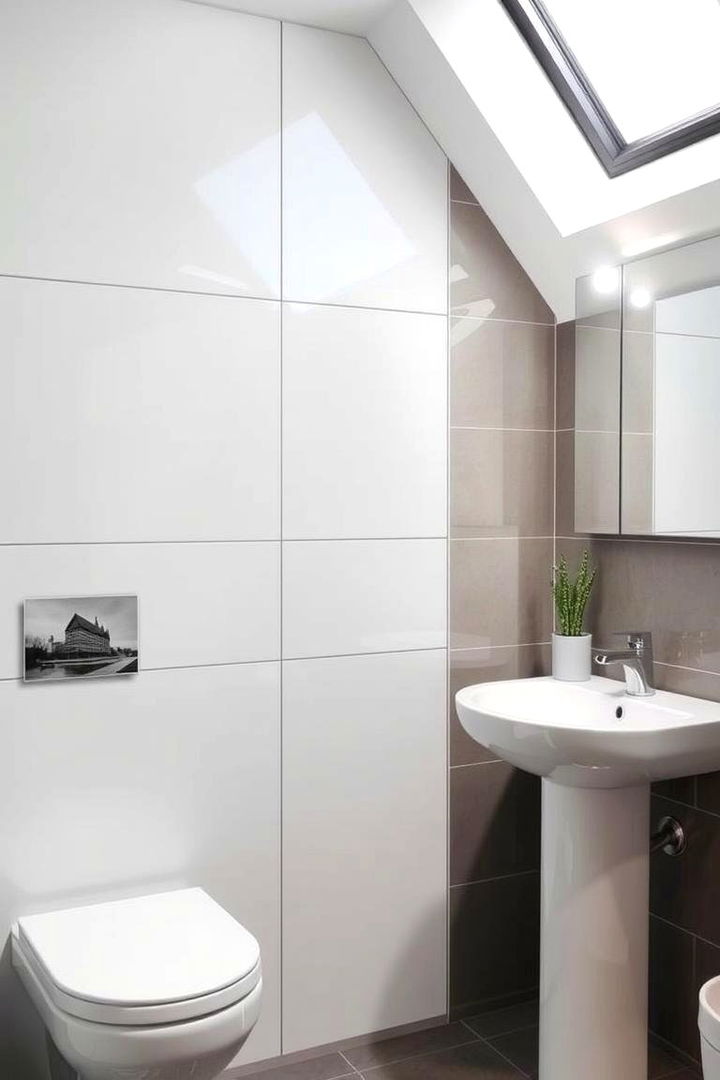 Moisture Resistant PVC Panels for Practical Modernity - 22 Bathroom Wall Paneling Ideas