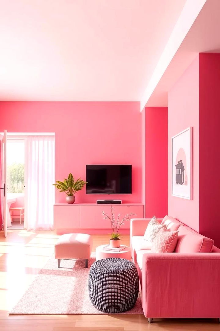 Monochromatic Pink Design - 22 Pink House Exterior Ideas