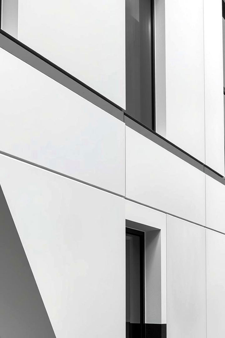 Monochrome Color Palette - 22 Minimalist House Exterior Ideas