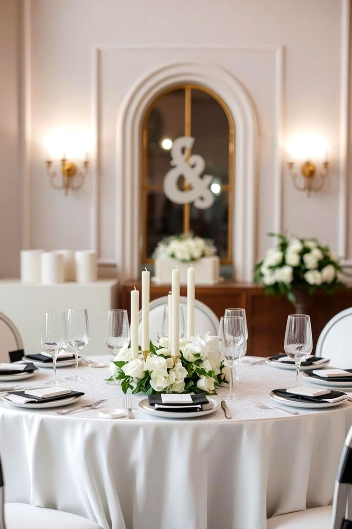 Monochrome Details and Textures - 22 Black-Themed Wedding Ideas