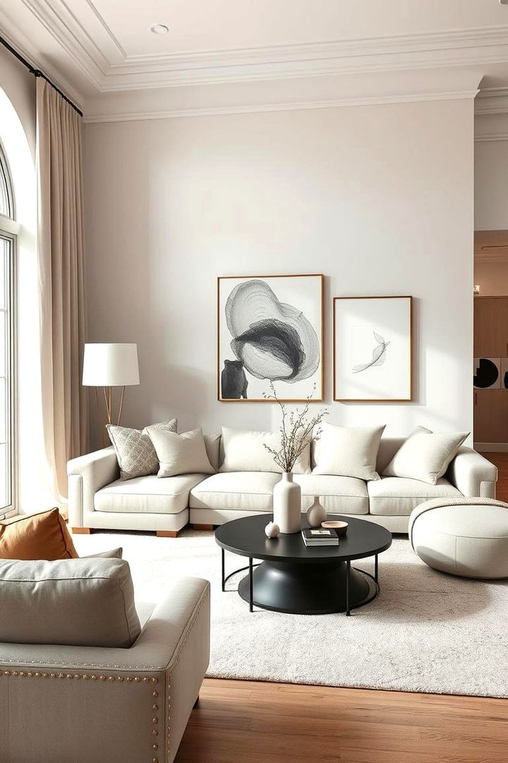 Monochrome Greige Inspirations - 22 Greige Interior Design Ideas