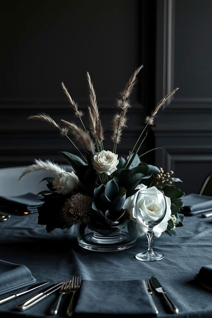 Monochrome Magic - 22 Centerpiece Ideas