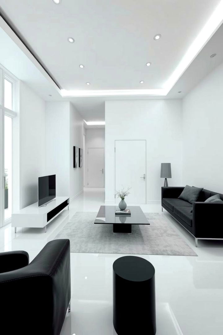 Monochrome Minimalism - 22 Contemporary Interior Design Style Ideas