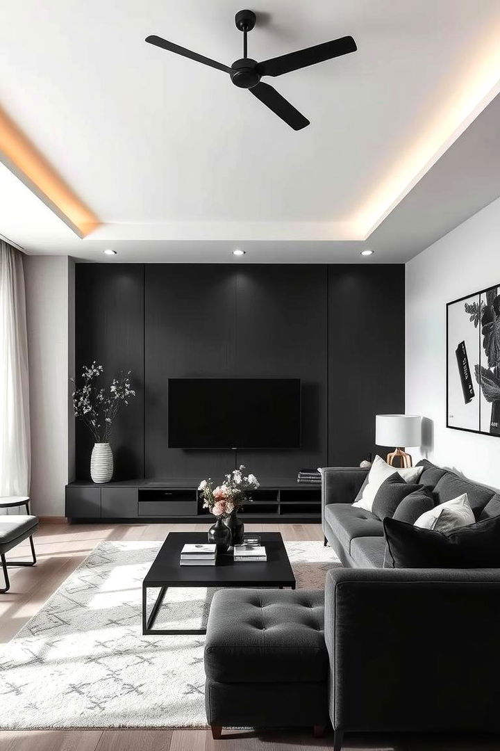 Monochrome Palette Focus - 22 Korean Living Room Ideas