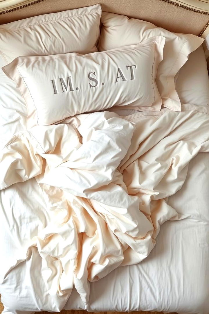 Monogrammed Linen Set - 22 Last Minute Wedding Gift Ideas