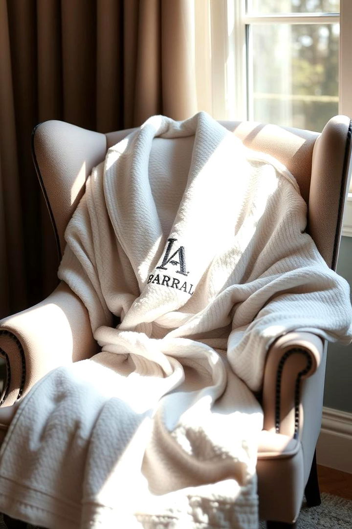 Monogrammed Robe - 22 Wedding Gift Ideas for Bride
