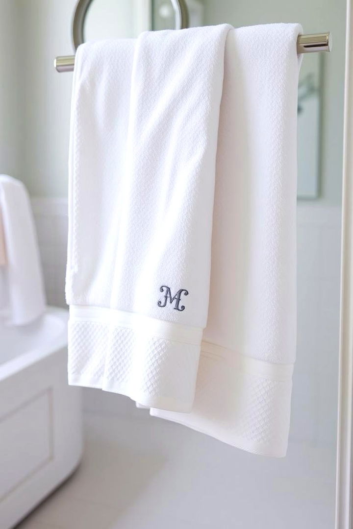Monogrammed Towel Set - 22 Personalized Wedding Gift Ideas